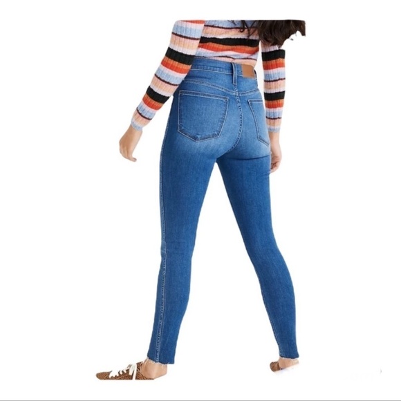 NWT MADEWELL 10" High Rise Skinny Jeans, Size 36/size 22 - Picture 3 of 9